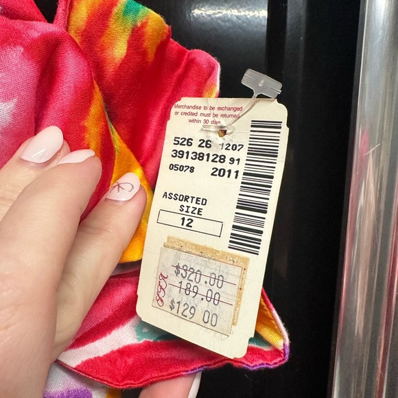 Vintage Oscar De La Renta Studio Floral Dress NWT - Picture 11 of 11